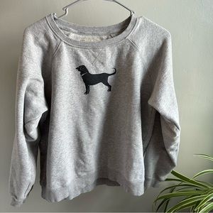 The black dog grey crew neck